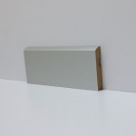 Battiscopa Rivestito Con Carta Decorativa Alluminio Asta Da 240 Cm