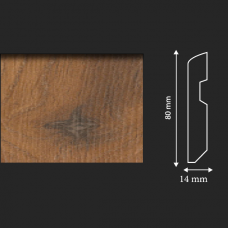 Battiscopa Rovere Heritage Asta Da 240 Cm