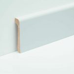Copri Battiscopa In MDF Bianco | Asta da 240 Cm