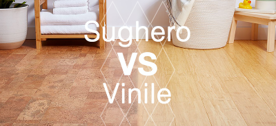 Pavimento vinilico Vs pavimento in sughero