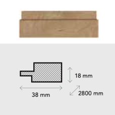 Profilo terminale destro Rovere Naturale